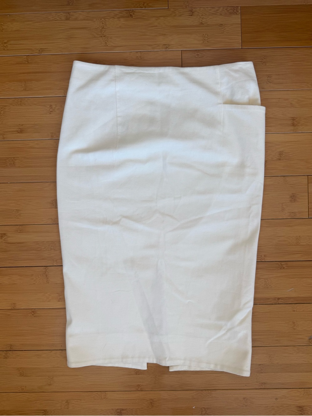 Jil Sander Off White Pencil Skirt